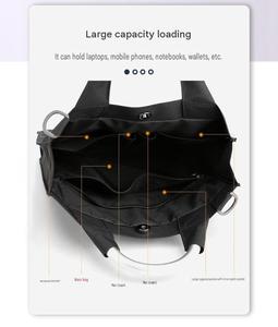 Nouveau Sac à Bandoulière de Luxe Imperméable en Tissu Nylon pour Ordinateur Portable 14 Pouces, Grande Sacoche de Transport pour Hommes, Vente en Gros - Product Image 3