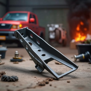 ขายึดชิ้นส่วนประกอบย่อย, ตัวยึดตัวถังด้านหลัง, หมายเลข 1 ขวา สำหรับ Toyota Hilux Surf RZN169 ปี 1999-2004 อะไหล่แท้หมายเลข 51741-35080 5174135080 - Product Image 3