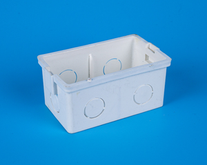 wall fix box Electrical Plastic Fireproof PVC Push Flush Wall Mounting Switch Junction box 147type Back box