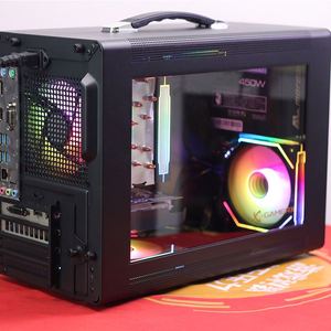 P60 Desktop Computer CORE I3 12100F 16GB RAM 500G <b>SSD</b> GTX1650 4GB GD6 Quad Core PC Win-11 Mini - Product Image 3