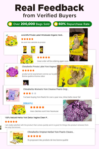 Chinaherbs Mutiara Pembersih Yoni Wanita Produk Kebersihan Asli Pembersih Alami Mutiara <span class=keywords><strong>Vagina</strong></span> untuk Wanita - Product Image 2