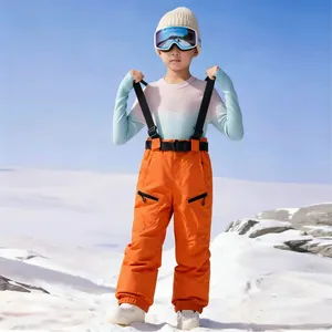 Pantalon <span class=keywords><strong>de</strong></span> <span class=keywords><strong>ski</strong></span> pour garçons, pantalon <span class=keywords><strong>de</strong></span> neige imperméable et coupe-vent pour sports <span class=keywords><strong>de</strong></span> plein air, vêtements <span class=keywords><strong>de</strong></span> snowboard pour enfants - Product Image 1