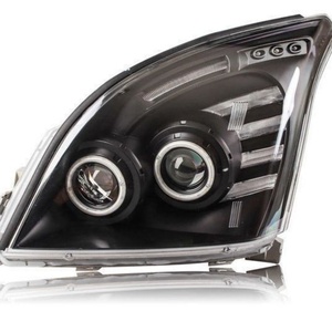 Faros de Xenón para Toyota Land Cruiser <span class=keywords><strong>Prado</strong></span> 2003-2009, Conjunto de Faro con Lente Modificado y Luz LED de Marcha Diurna - Product Image 3
