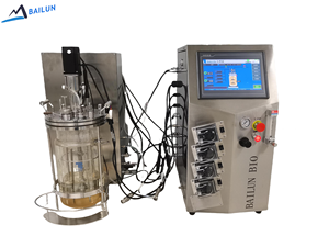 Ab standart yüksek kalite laboratuvar mekanik karıştırma 20L uzun borosilikat cam Bioreactor Fermenter basınçlı kap motoru - Product Image 5