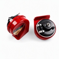 Bocina de Caracol Mitsuba 12V 24V, Bocina de Coche Estilo Japonés Resistente al Agua, Súper Fuerte 125dB, Altavoz Universal para Camiones y Coches