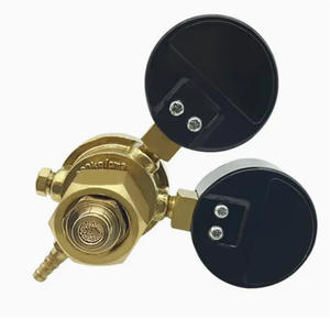 วาล์วลดแรงดันคาร์บอนไดออกไซด์แบบมินิอาร์กอน/CO2 ที่ทำจากทองแดงทั้งหมดสำหรับเครื่องเชื่อมอาร์กอน - Product Image 4