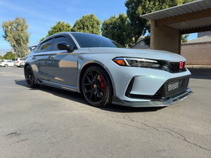 Faldones Laterales de Fibra de Carbono PU-Design para Honda Civic TypeR FL5, Estilo AD, Kit de Carrocería, Excelente Relación Calidad-Precio, Excepcional - Product Image 4