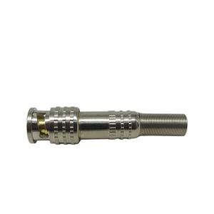 Di alta qualità <span class=keywords><strong>BNC</strong></span> maschio 75ohm placcato oro connettore a molla per RG58 RG59RG6 cavo - Product Image 5
