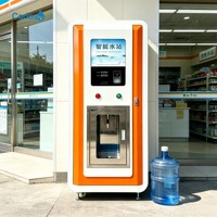Supporte les modèles OEM et ODM – Distributeur d'eau RO enrichie en hydrogène / eau faiblement alcaline – Station de distribution d'eau communautaire