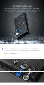 หน้าจอสัมผัสอุตสาหกรรมแบบ Capacitive ขนาด 13.3 นิ้ว คุณภาพสูง กันน้ำได้ทั้งเครื่อง จอแสดงผล LCD HD สำหรับใช้งานกลางแจ้ง พร้อมพอร์ต USB - Product Image 2
