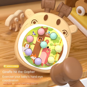 Giocattoli divertenti per bambini giocattoli di interazione genitore-bambino giocattoli per bambini giraffa per bambini Whack-a-mole giocattolo esercizio a mano - Product Image 5