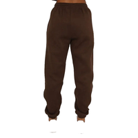 Pantalon de jogging personnalisé pour femme grande taille, imprimé, taille mi-haute, cordon élastique, 100% coton molletonné