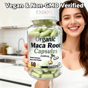 マッカカプセル男性用ブラックプラスエネルギー究極のオーガニック天然エクストリームカーブ強いエキス根カプセル - Product Image 4