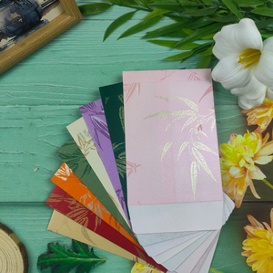 Haute qualité avancée bambou flux ombre enveloppe spécialité couleur papier portefeuille emballage cadeau invitation <span class=keywords><strong>lettre</strong></span> Invitation 11*16cm - Product Image 4