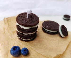 Bougie parfumée faite à la main mini <span class=keywords><strong>chocolat</strong></span> alimentaire gâteau cupcake cookie dessert bougies - Product Image 2