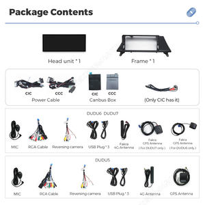 Reproductor Multimedia para Auto DUDUAUTO con Carplay y Android Auto, Navegación GPS 2Din para <span class=keywords><strong>BMW</strong></span> X5 E70 X6 E71 2008-2013 CIC CCC - Product Image 5