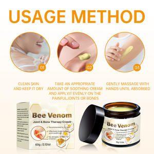 OEM Custom artrite articolare sollievo dal dolore crema veleno d'api propoli unguento per alleviare il dolore miglior crema per alleviare il dolore muscolare alla schiena - Product Image 6
