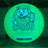 Ballon publicitaire géant gonflable à l'hélium en PVC avec logo personnalisé à bon prix