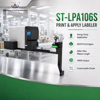 Machine d'impression d'étiquettes industrielles IPS ST-LPA106S, machine d'impression d'étiquettes adhésives pour le marquage des étiquettes de produits imprimés