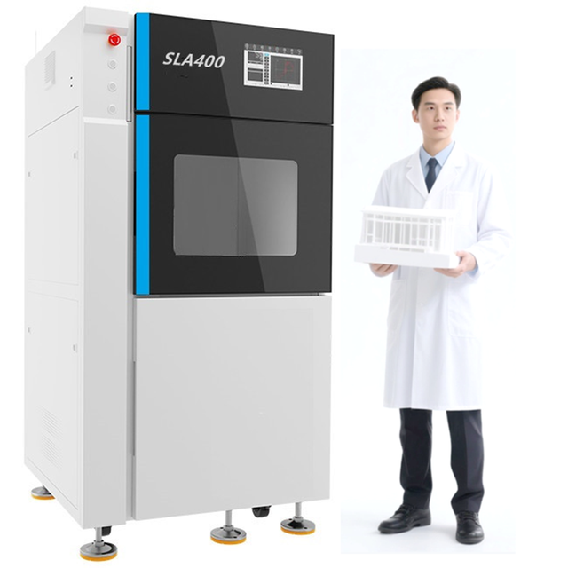 Yousu SLA 3D Printer 400x400x400mm High Accuracy Low Shrinkage 1 Year Warranty with 150kg Resin for 355nm SLA