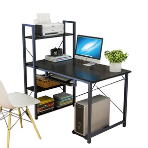 โต๊ะทำงานที่บ้านสไตล์โมเดิร์น, โต๊ะคอมพิวเตอร์อเนกประสงค์, โต๊ะเครื่องแป้งสำหรับห้องนอน, โต๊ะเขียนหนังสือเรียบง่ายสำหรับนักเรียน - Product Image 2