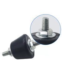 Support d'isolation des vibrations en caoutchouc conique OEM, amortisseur de chocs en caoutchouc anti-vibrations pour unité extérieure de climatiseur
