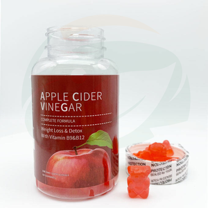 Gomitas de Vinagre de Sidra de Manzana OEM con Vitamina B9 y B12 para la Salud Digestiva Diaria y el Apoyo Metabólico en Adultos - Product Image 2