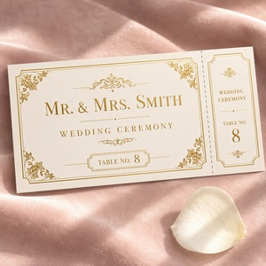 Tarjeta de Graduación de Cartulina Premium con Lámina Dorada Rosa, Corte de Precisión, Diseño y Logotipo Personalizados, Ideal para Planificadores - Product Image 1