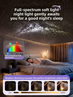 Nouvelle Lampe de Projection USB Mini Galaxie Astronaute, Veilleuse Étoile Nébuleuse, Lumière d'Ambiance pour Chambre à Coucher, Cadeau, Lampe de Projection pour le Sommeil