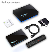 Alta calidad H96 max Rockchip 3566 4GB 8GB 16 GB y GB de RAM 32GB 64GB 128GB ROM control remoto por voz Dual WiFi Android 11,0 8K Smart TV caja de H96.