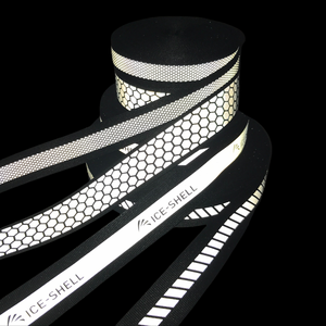 عرض مخصص بوليستر عاكس للمنسوجات المنزلية مثل الحقائب والأحذية والملابس والشريط العاكس - Product Image 1