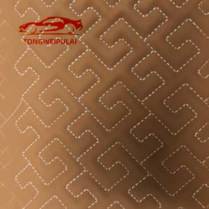 Настраиваемая ткань с тиснением и вышивкой из ПВХ для стульев, автомобильных сидений, диванов, уличной мебели, домашнего декора, текстиля, устойчивая к скатыванию и плесени - Product Image 2