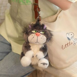 Porte-clés en peluche Lucifer personnalisé, figurine de chat en peluche, pendentif de <span class=keywords><strong>sac</strong></span>, figurine Lucifer, Japon Tokyo, <span class=keywords><strong>Cendrillon</strong></span>, anniversaire, coton - Product Image 2