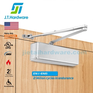 Mỹ Phong Cách Ada Lửa Đánh Giá Nhiệm Vụ Nặng Nề Nhôm Tự Động Thương Mại Cấp 1 Thủy Lực Có Thể Điều Chỉnh Mùa Xuân Cửa Gần Với Bìa - Product Image 2