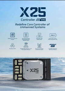 Cuav X25 EVO ตัวควบคุมการบินแบบโอเพนซอร์สโดรนระบบไร้คนขับ PC FPV ควบคุมการเกษตร pixhawk PX4 pixardupilot <span class=keywords><strong>pixhack</strong></span> - Product Image 2