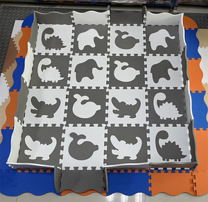 Bán Sỉ Mẫu Miễn Phí Tùy Chỉnh 30X30X1Cm Thảm Xốp Ghép Hình Cho Trẻ Em Eva Sàn Corral Didactico Bebe Với Hình Dạng Phù Hợp Với Động Vật Dễ Thương - Product Image 5