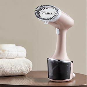 Ferro de Passar Roupas Elétrico Mini Portátil, Vaporizador de Roupas e Máquina de Passar com Base de Aço Inoxidável - Product Image 1
