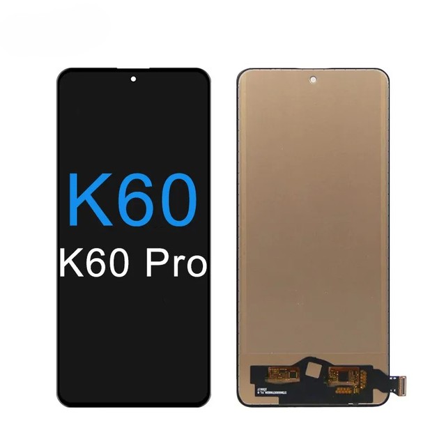 Original High Quality Touch Screen Digitizer LCD Frame Assembly for Redmi K60 Pro 1 Year Warranty 100% Tested