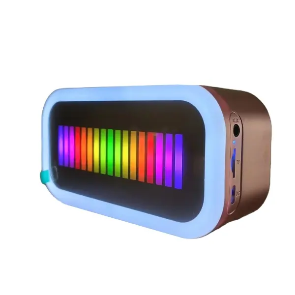 Tombol Piano baterai 2000mah lampu malam LED lampu kilat speaker bluetooth dengan Aux,TF dan mikrofon