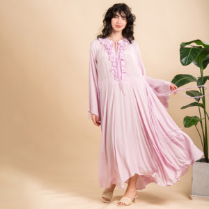 Fabricante mayorista de vestidos maxi elegantes y a la moda, vestidos maxi de alta calidad para damas - Product Image 4
