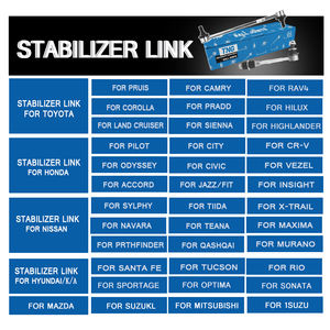 NISSAN TERRANO <span class=keywords><strong>PATHFINDER</strong></span> R20 <span class=keywords><strong>R50</strong></span> için TNG Fabrika Stabilizatör Bağı 56260-0W001 - Product Image 3