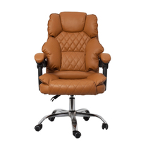 Chaise de bureau ergonomique de haute qualité en cuir confortable, prix d'usine en gros, chaise de bureau pour gamer