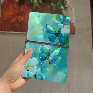 Cahier <span class=keywords><strong>de</strong></span> Luxe Délicat A6 Pages Rechargeables à Bord Métallique Grand Cadeau <span class=keywords><strong>de</strong></span> Graduation pour les Diplômés Convient à la Planification <span class=keywords><strong>de</strong></span> Carrière - Product Image 3