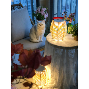 Lámpara Solar de Jardín, Luz LED Impermeable para Exteriores, Linterna Tejida a Mano con Energía Solar para Patio, Césped, Camping, Jardín, Villa - Product Image 3