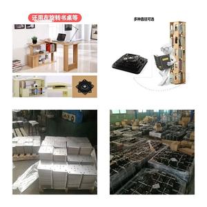 Plateau tournant universel carré en fer épaissi à billes, meuble rotatif, mécanisme de base pour canapé et chaise - Product Image 1