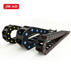 JINAO Plastic Drag Chain Nylon Cable Chain Carrier