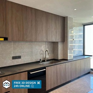 George nhóm tùy chỉnh hiện đại cổ điển hiện đại tủ bếp cho phần cứng với đèn LED functionhotel căn hộ biệt thự - Product Image 1