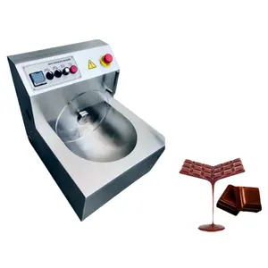 Máquina de fonte de chocolate adequada para o mercado europeu, vendendo com integridade, multifuncional, pequena máquina de revestimento de chocolate