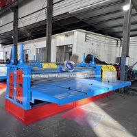 Máquina corrugada tipo barril Máquina formadora de rollos de lámina corrugada para techos