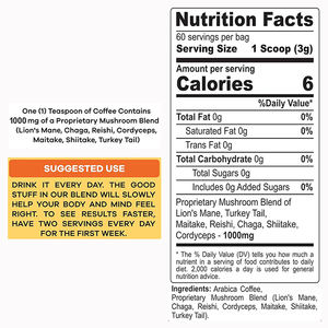 Produttore di caffè a fungo istantaneo | OEM/etichetta privata | Criniera di leone/Reishi/Chaga | CGMP | MOQ 500 + - Product Image 6